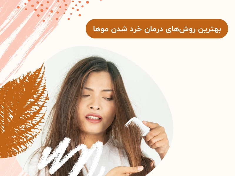 بهترین روشهای درمان خرد شدن موها
