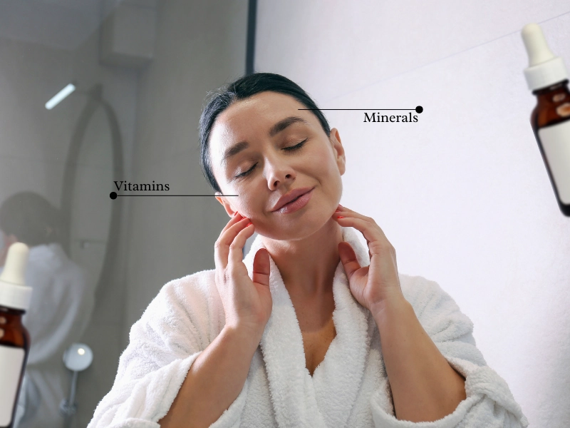 آشنایی با انواع ویتامین و مواد معدنی پوست