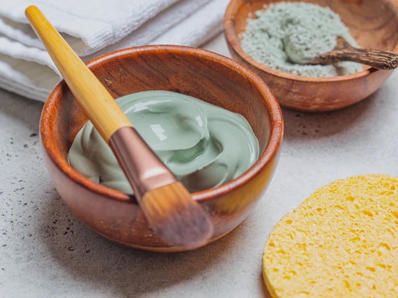 ماسک خاک رس برای پوست صورت